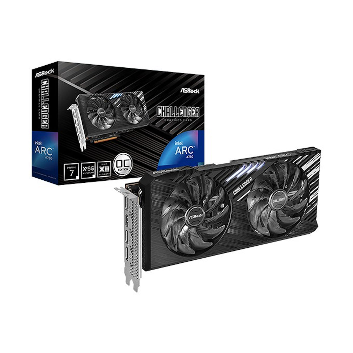 ASRock Arc A750 Challenger SE OC (90-GA5AZZ-00UANF)