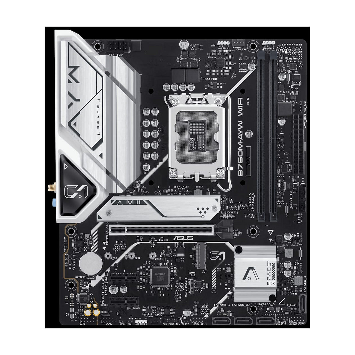 ASUS B760M-AYW (90MB1FK0-M0UBY0)