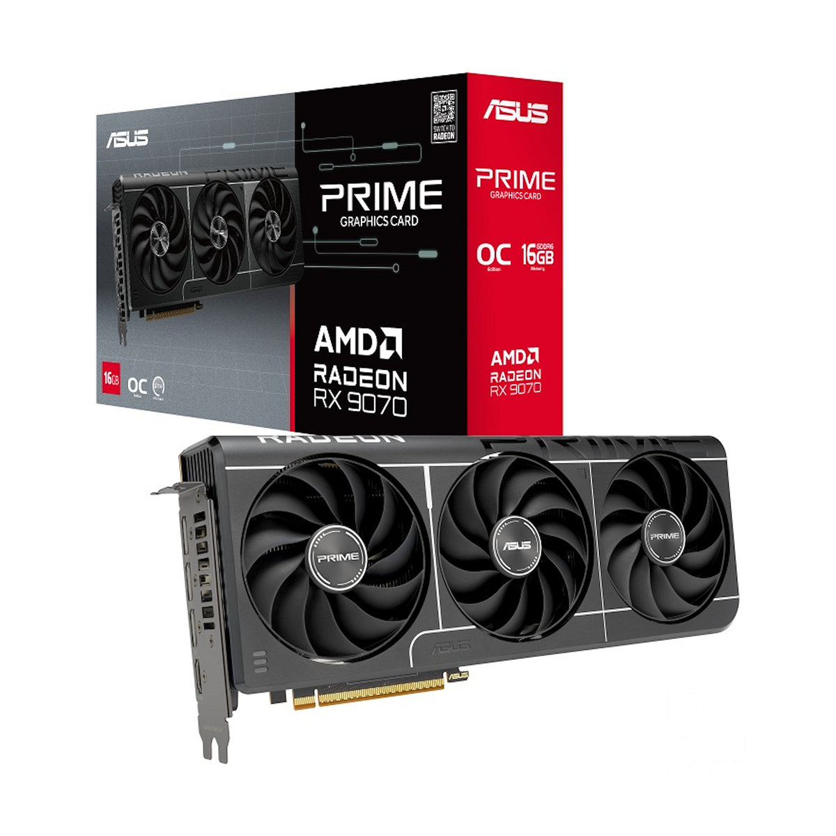 ASUS Prime Radeon RX 9070-EVO OC Edition (90YV0MQ0-M0NA00)