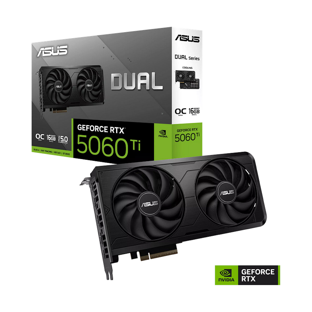 ASUS GeForce RTX 5060 TI OC EVO DUAL-RTX5060TI-O16G-EVO BULK PACK (90YV0NQ0-M0NB00)
