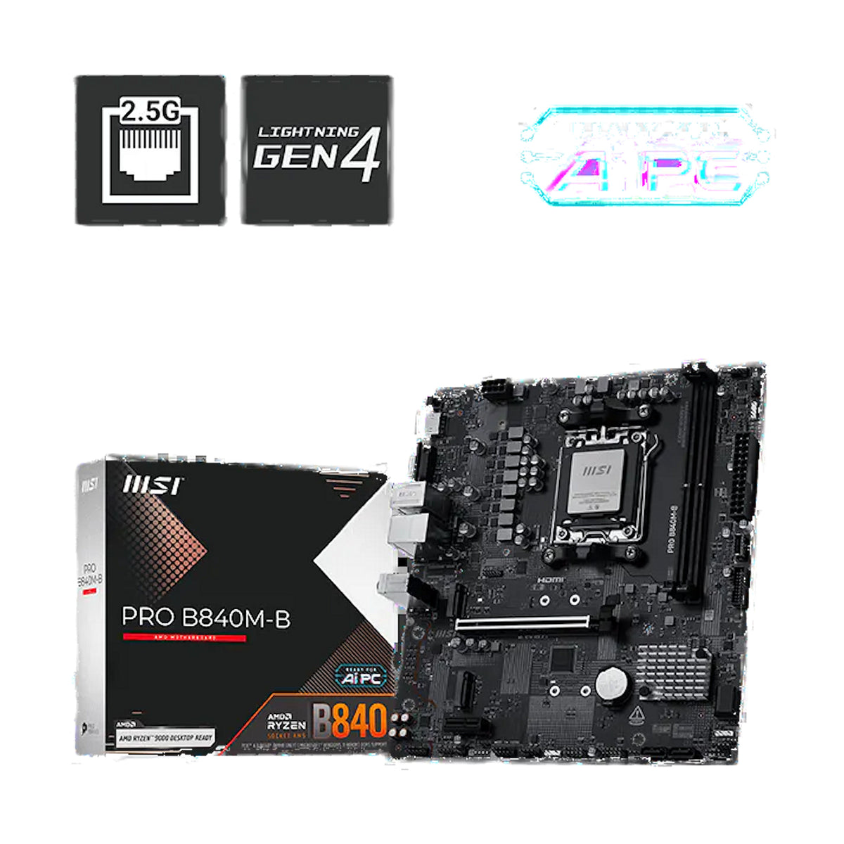MSI PRO B840M-B (911-7E76-002)