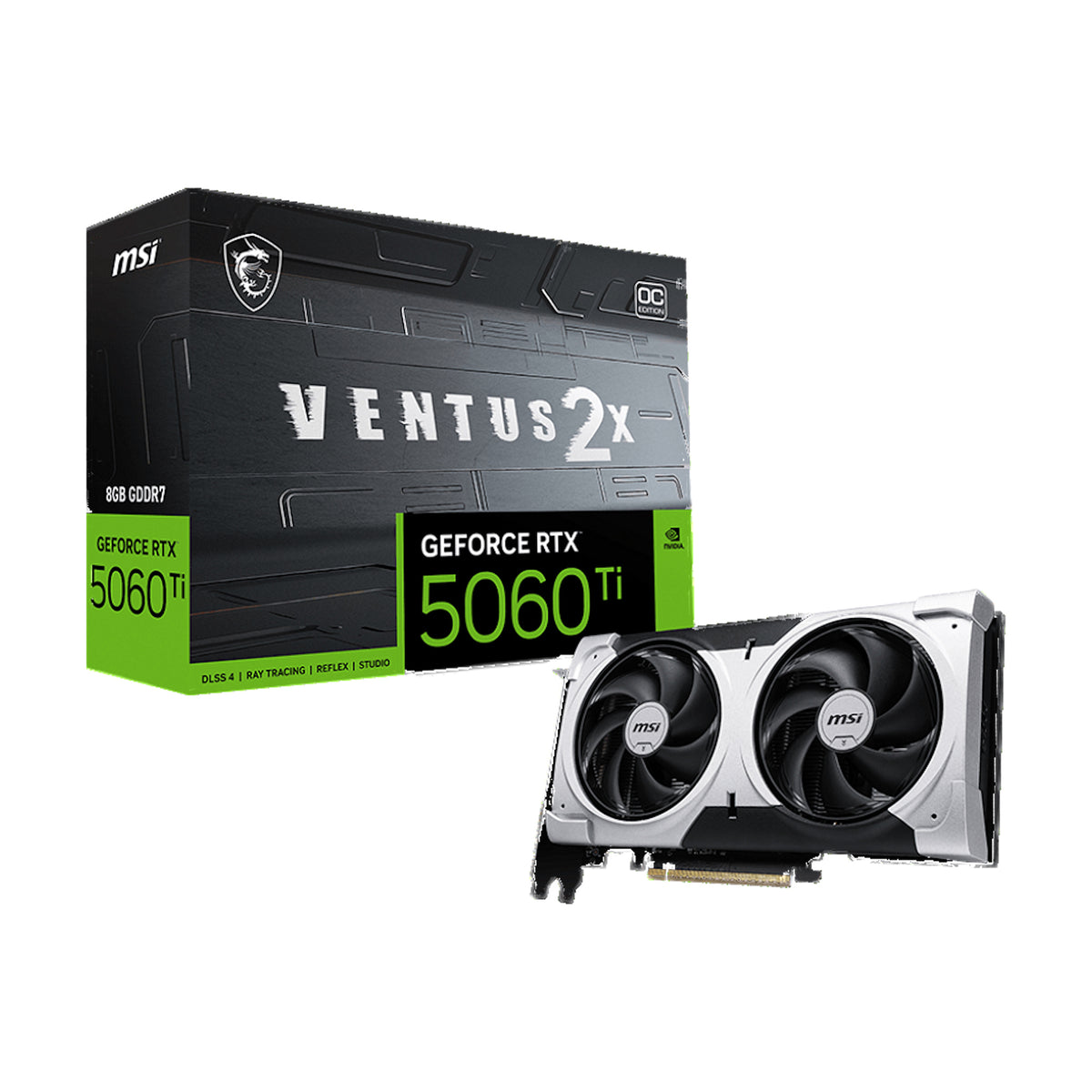 MSI GeForce RTX 5060 Ti VENTUS 2X OC PLUS (912-V536-001)
