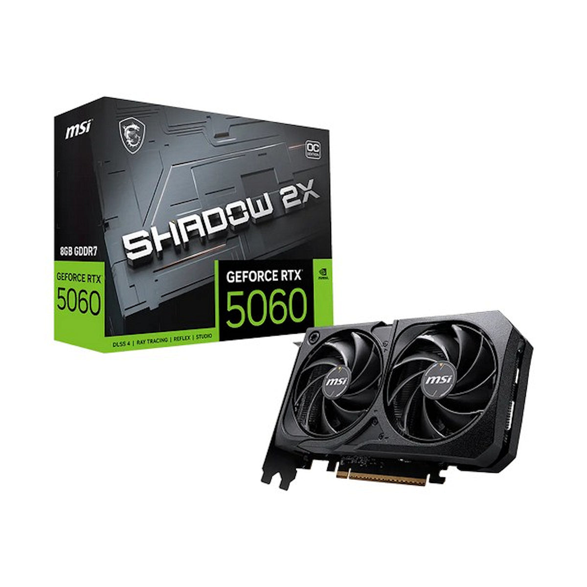 MSI GeForce RTX 5060 SHADOW 2X OC (912-V537-095)