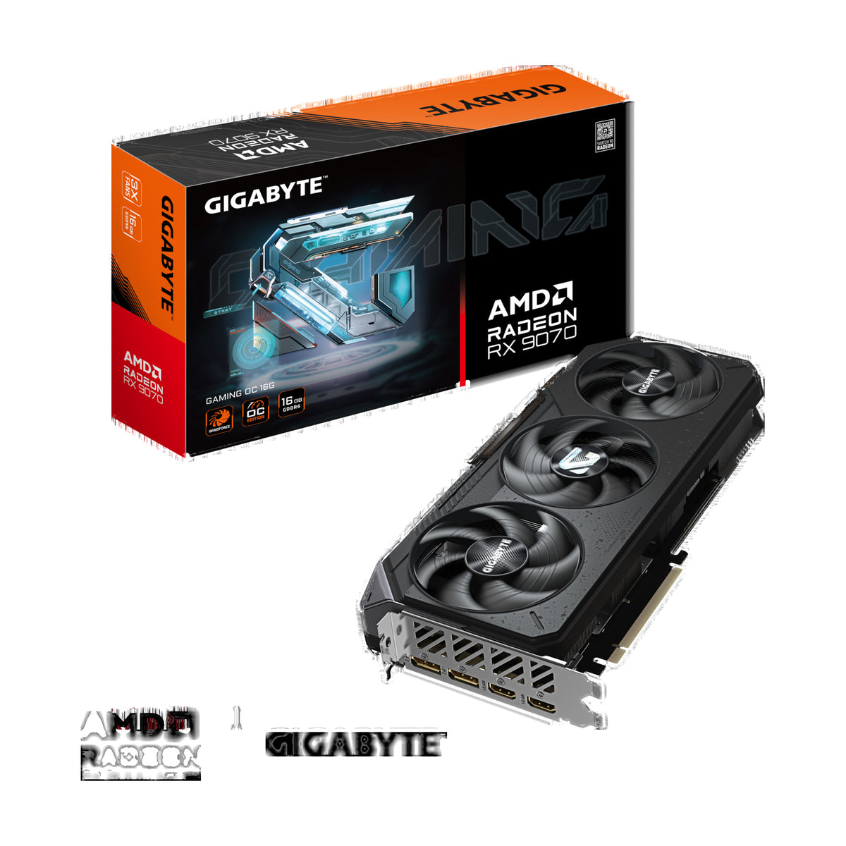 Gigabyte Radeon RX 9070 GAMING (GV-R9070GAMING-16GD)