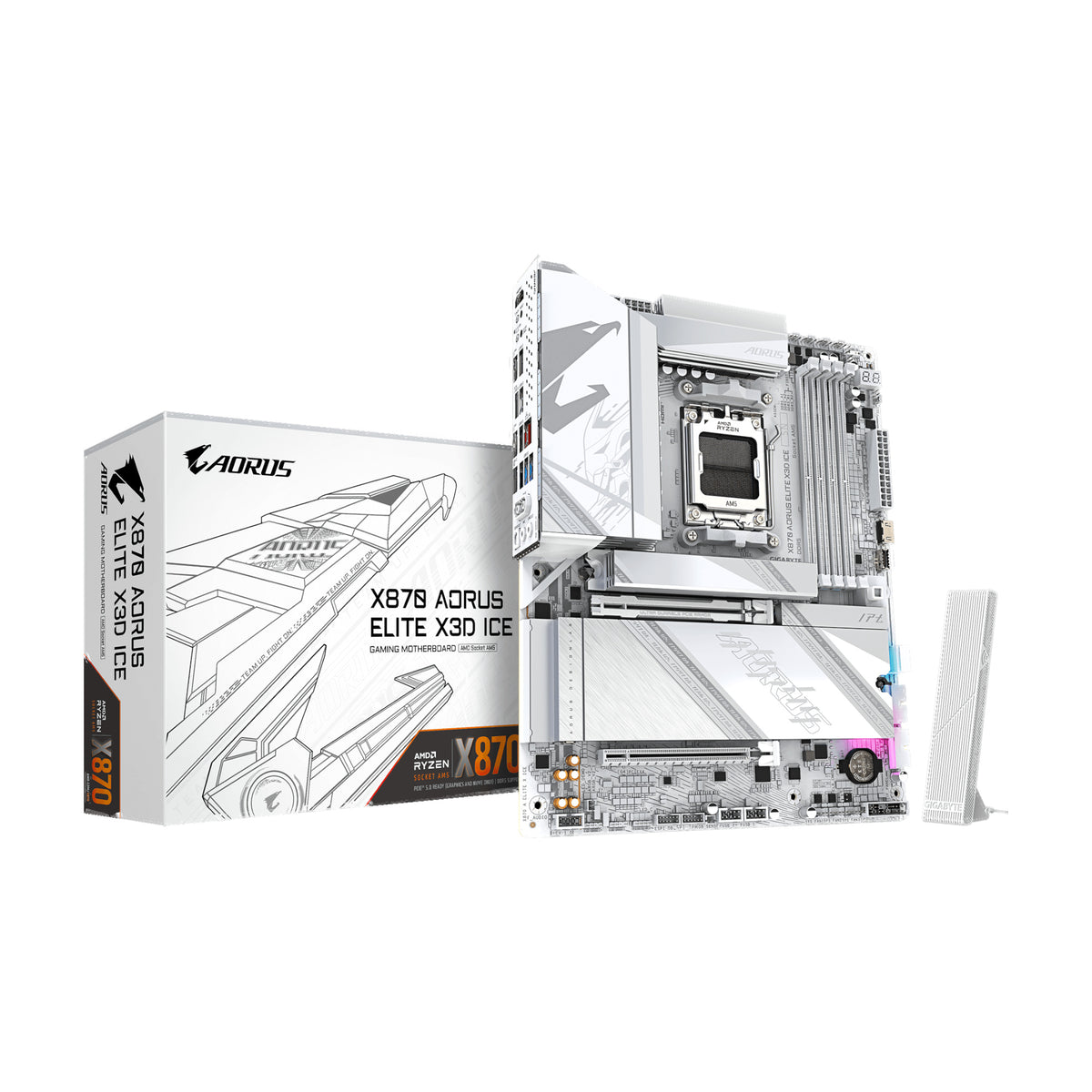 Gigabyte X870 A ELITE X3D ICE (X870_A_ELITE_X_ICE)