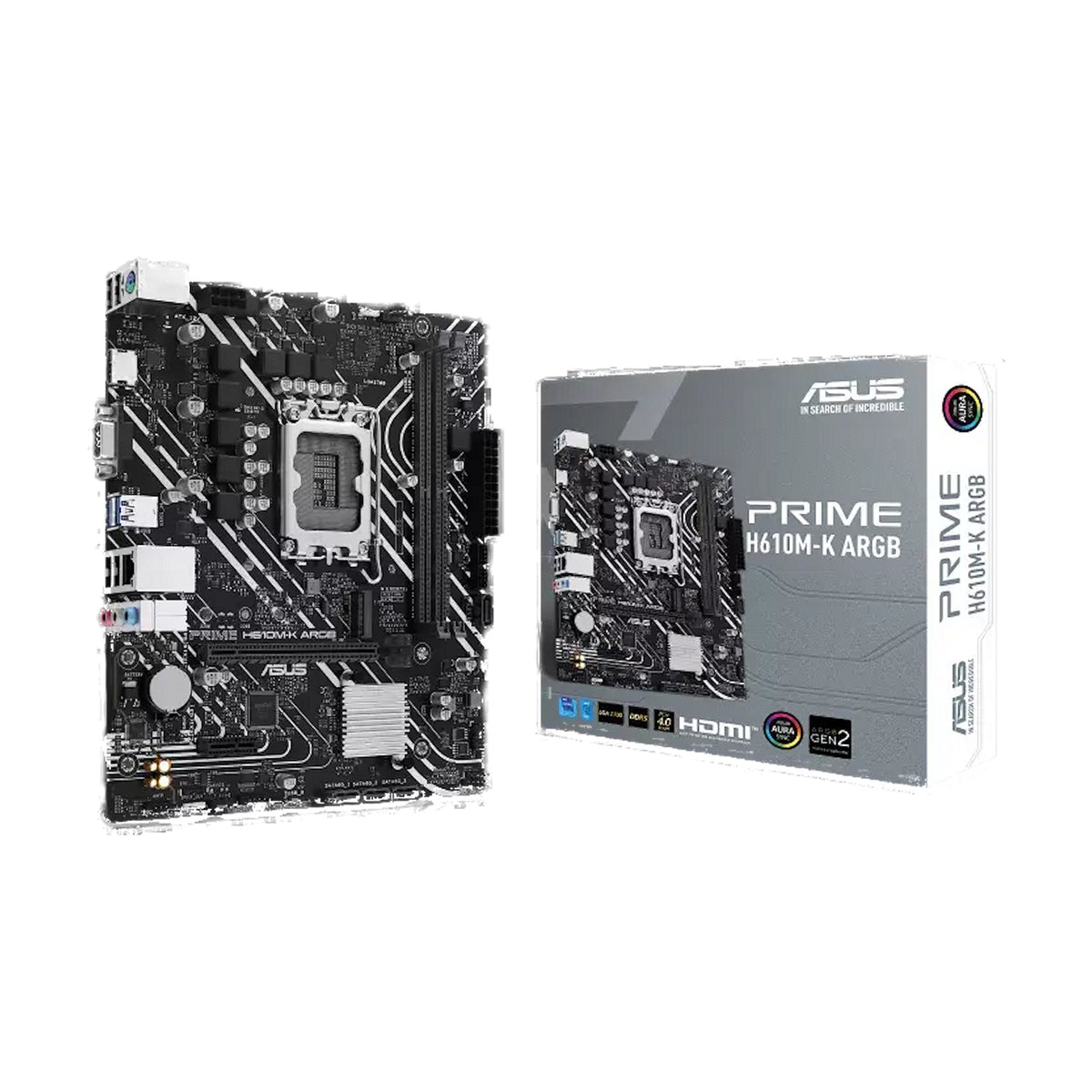 ASUS PRIME H610M-K ARGB (90MB1G90-M0EAY0)