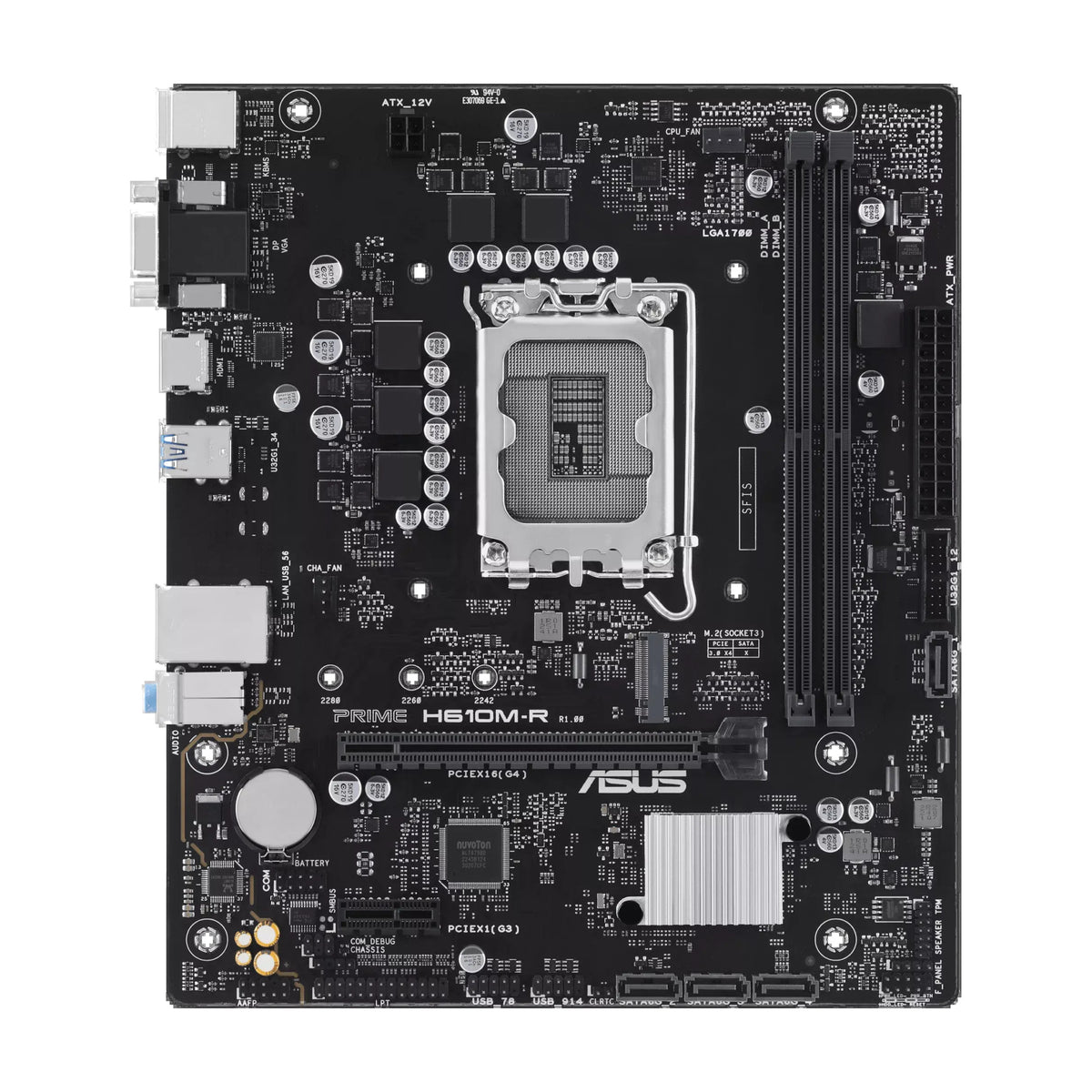 ASUS Prime H610M-R-SI (90MB1GL0-M0ECY0)