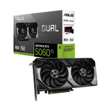 ASUS GeForce RTX 5060 TI OC EVO DUAL-RTX5060TI-O16G-EVO BULK PACK (90YV0MP3-M0NA00)