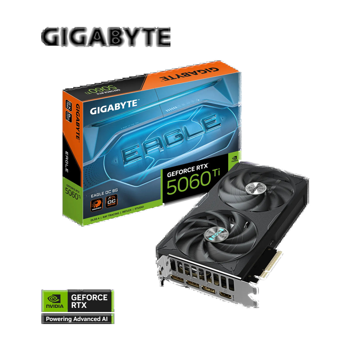 Gigabyte GeForce RTX 5060 Ti EAGLE OC (GV-N506TEAGLE_OC-8GD)