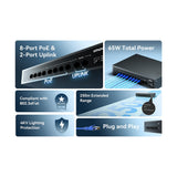 IMOU 10-Port PoE Switch (SF110P)